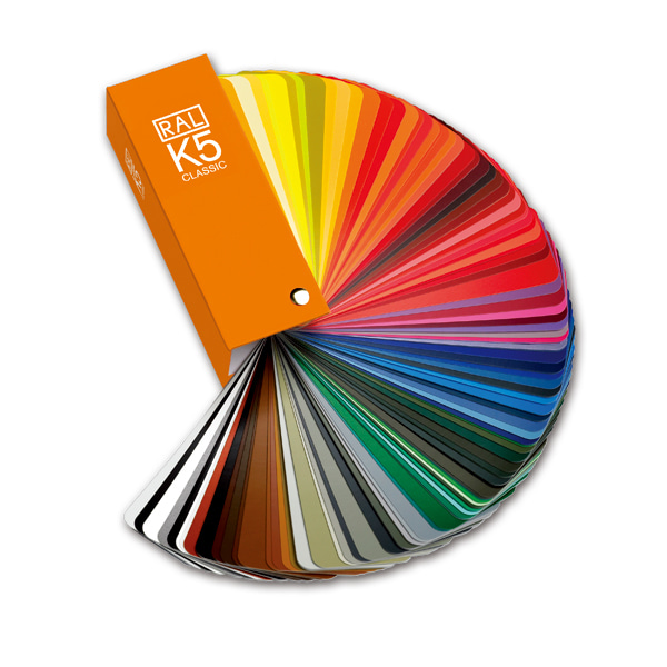 [특가이벤트] RAL Color K5 반광 클래식 컬러 북 가이드 정품 216컬러 (Semi Matt)