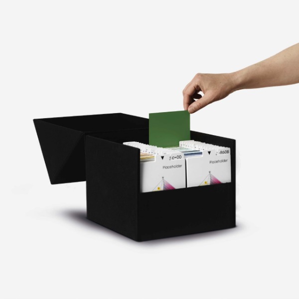 컬러코리아 오늘의컬러-(예악) NCS Box - NCS 박스 2050 (신제품)  낱장 카드 형태 컬러칩